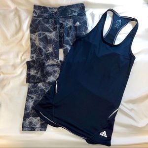 Adidas Black Gym Top